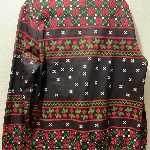 Ugly Christmas Sweater The Office Happy Birthday Jesus Sorry Your Party's So Lam - Picture 6 of 7